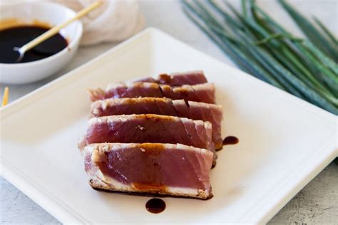 seared-tuna-with-citrus-sauce-the-fancy-pants-kitchen image