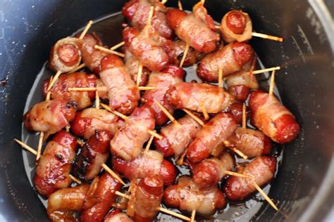 maple-and-brown-sugar-bacon-wrapped-hot-dogs image