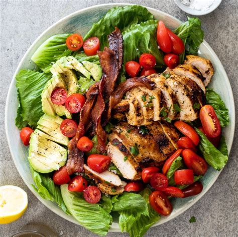 grilled-chicken-blt-salad-simply-delicious image