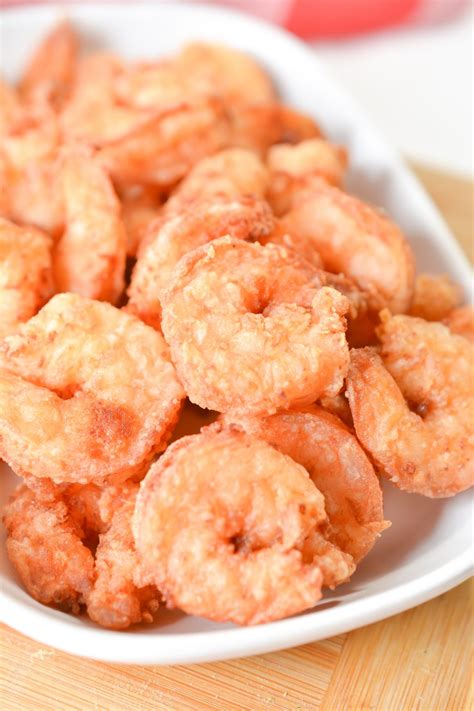 fried-shrimp-sweet-peas-kitchen image
