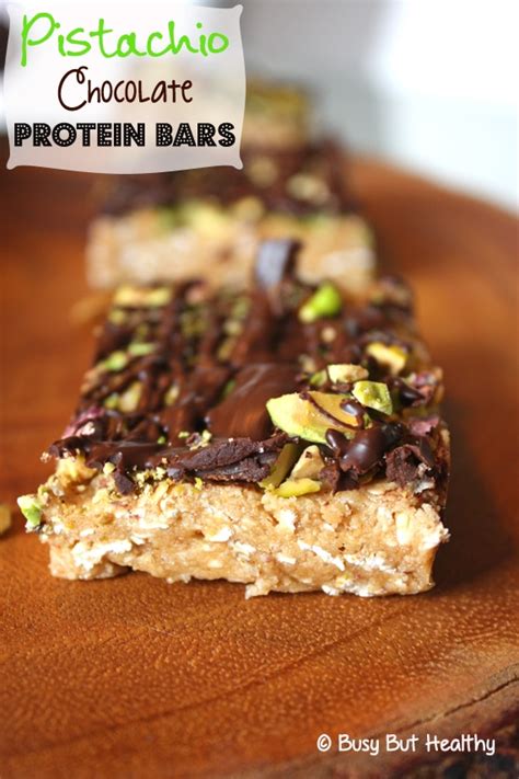 pistachio-chocolate-protein-bars-busy-but-healthy image