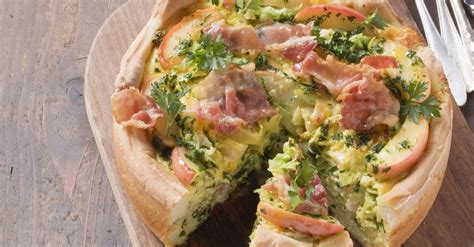 cabbage-and-bacon-quiche-recipe-eat-smarter-usa image