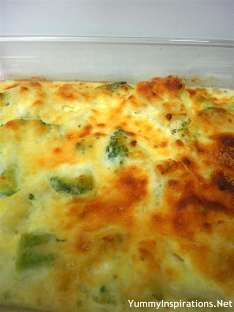 cheesy-cauliflower-and-broccoli-casserole-bake image