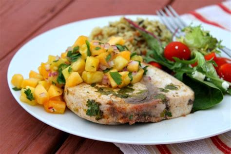 grilled-swordfish-with-pineapple-peach-salsa image