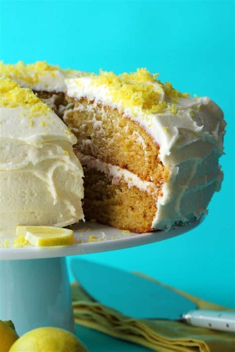 the-best-vegan-lemon-cake-loving-it-vegan image