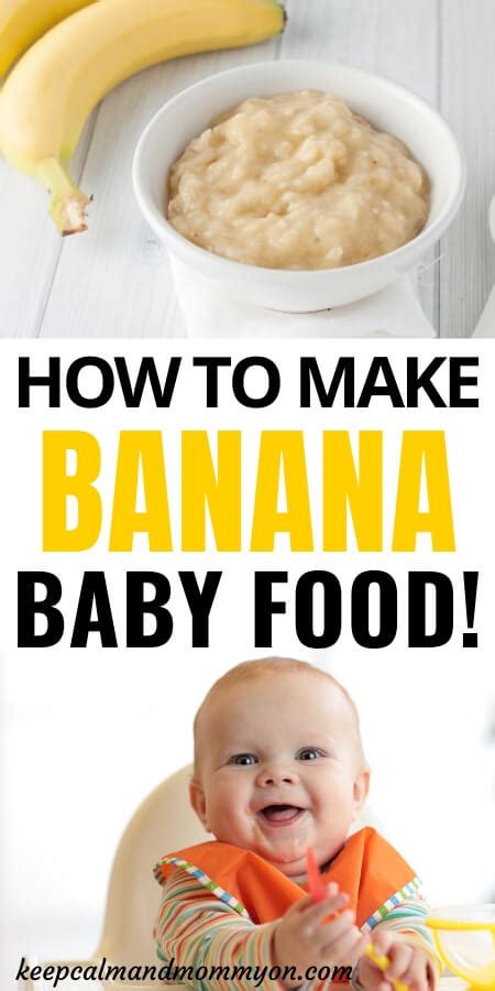 how-to-make-banana-baby-food-keep-calm-and image