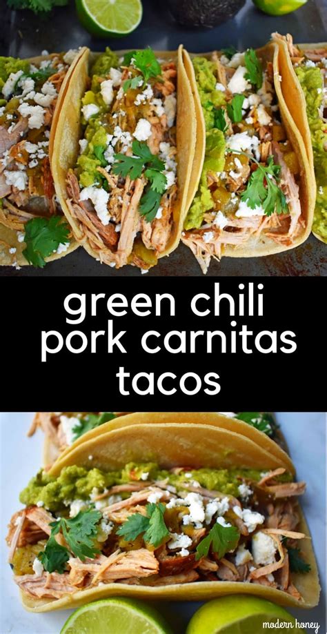 green-chili-pork-carnitas-tacos-modern-honey image