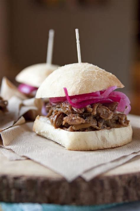 barbeque-pulled-pork-sliders-with-pickled-red-onions image