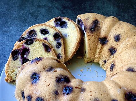 simple-blueberry-pound-cake-recipe-alton-brown image