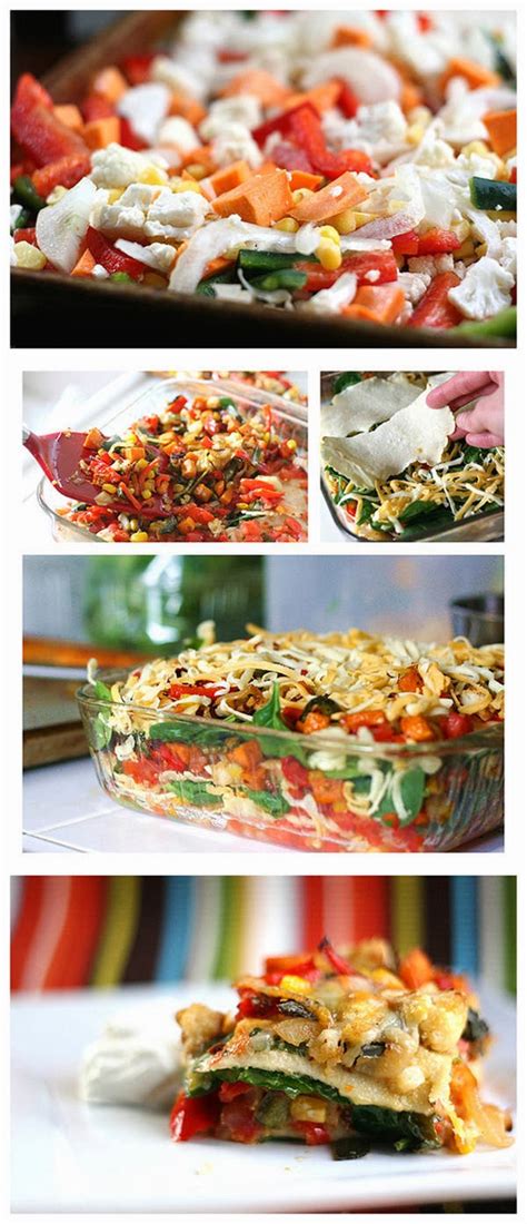 stacked-roasted-vegetable-enchiladas-red-sky-food image