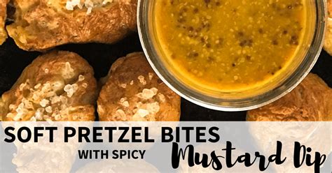 soft-pretzel-bites-with-spicy-mustard-dip-salads-for-lunch image