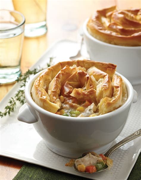turkey-pot-pies-with-phyllo-crust-recipe-cuisine-at-home image