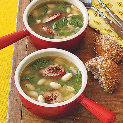 white-bean-sausage-and-spinach-soup-recipe-myrecipes image