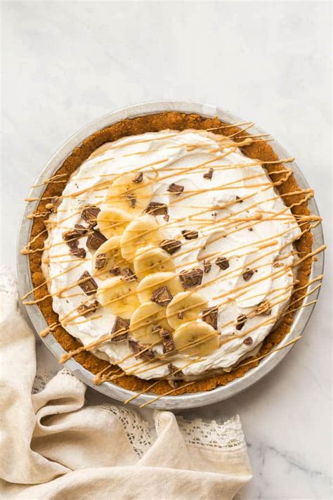 no-bake-reese-peanut-butter-chocolate-banana-cream image