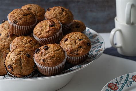 raisin-bran-muffins-the-spruce-eats-make-your-best-meal image