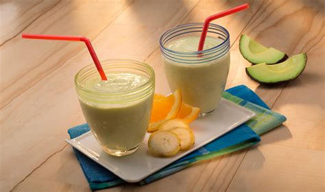 avocado-banana-orange-and-yogurt-smoothie image