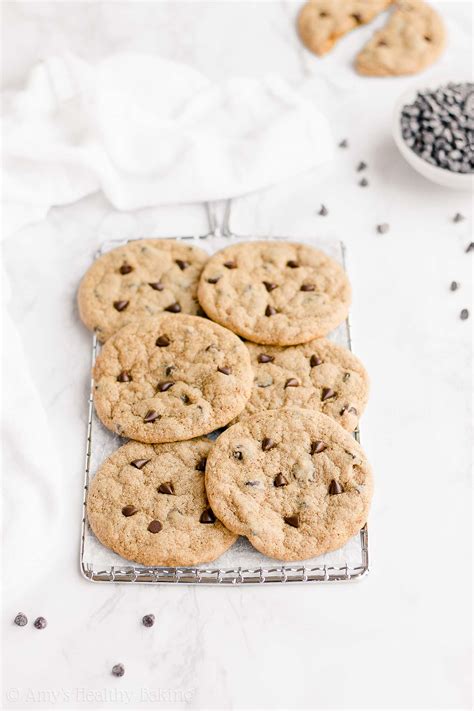the-best-healthy-chocolate-chip-cookies-one-bowl image