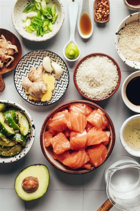easy-salmon-sushi-bowls-minimalist-baker image