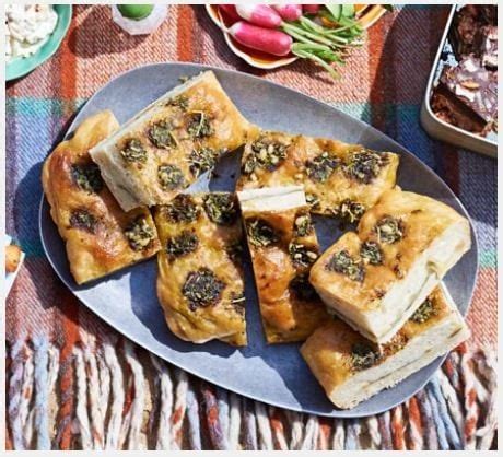pesto-focaccia-sandwich-morocco-gold-olive-oil image