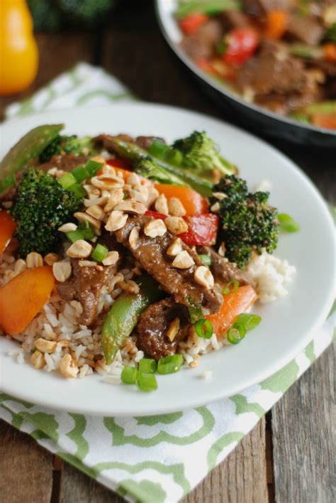 easy-beef-stir-fry-with-peanut-sauce-real-mom-nutrition image