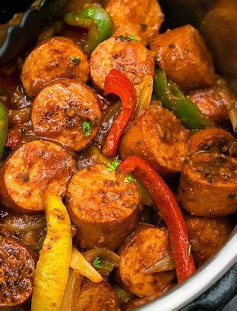 instant-pot-sausage-and-peppers-one-pot image