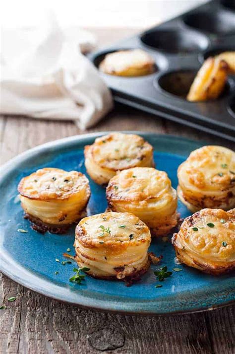 cheesy-mini-potato-gratin-stacks-muffin-tin-recipetin image