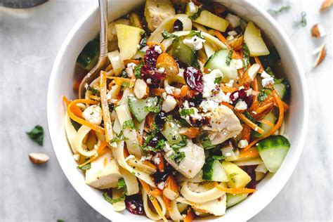 chicken-pasta-salad-recipe-eatwell101 image