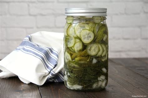 refrigerator-sweet-pickles-no-canning-snappy-gourmet image