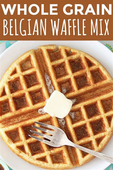 whole-grain-waffle-mix-foodtastic-mom image