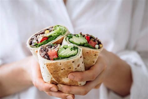 easy-vegan-bean-burrito-nutriciously image