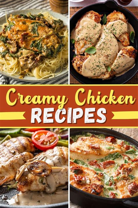 20-creamy-chicken-recipes-easy-dinner-ideas image