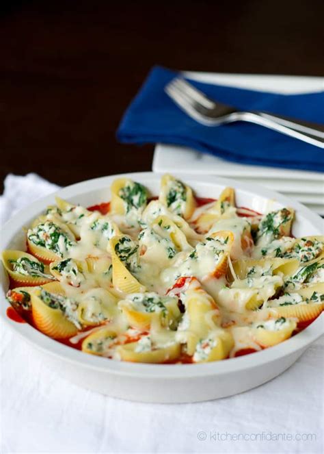 prosciutto-and-spinach-stuffed-shells-kitchen image