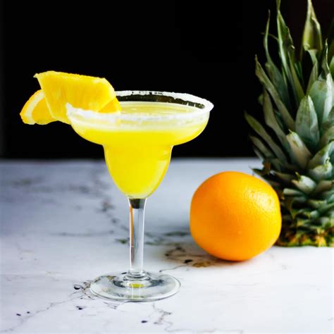 the-most-delicious-pineapple-orange-margarita image