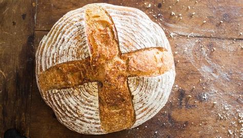 classic-sourdough-bread-pain-au-levain-the image