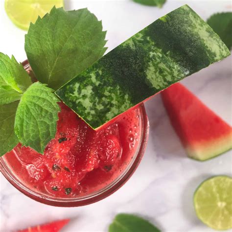 watermelon-lime-smoothie-with-mint-no-added-sugar image