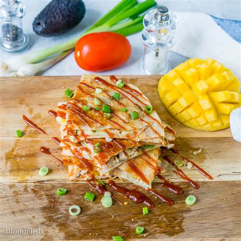 best-cheesy-chicken-quesadilla-recipe-blondelishcom image