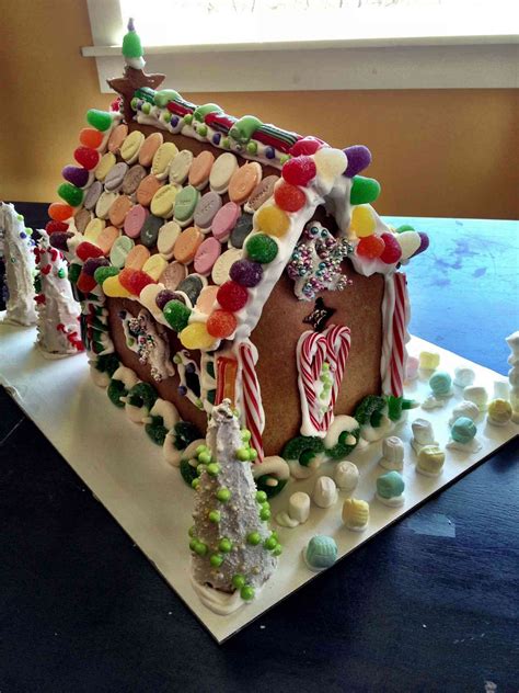 how-to-make-a-christmas-gingerbread-house-allrecipes image
