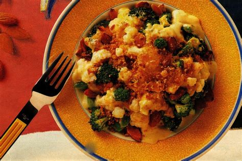 broccoli-and-cauliflower-with-almonds-canadian-goodness image
