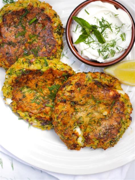 easy-courgette-fritters-recipe-oven-baked-with-feta image