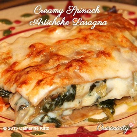 creamy-spinach-artichoke-lasagna-cuisinicity image