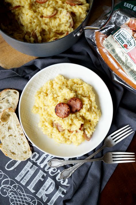 sausage-risotto-milanese-the-baking-fairy image