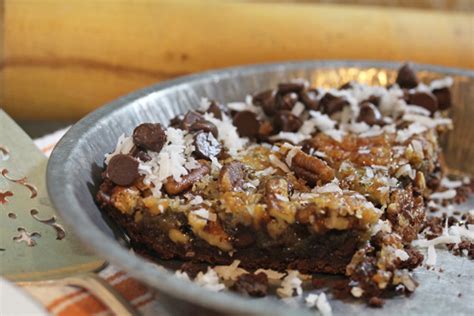 chocolate-coconut-pecan-pie-fresh-food-in-a-flash image