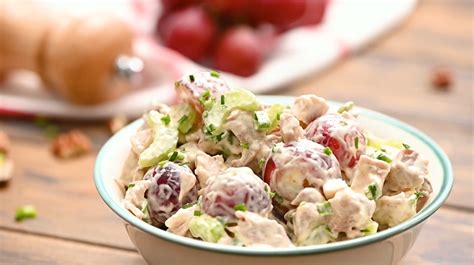 pineapple-chicken-salad-with-grapes-recipe-recipesnet image