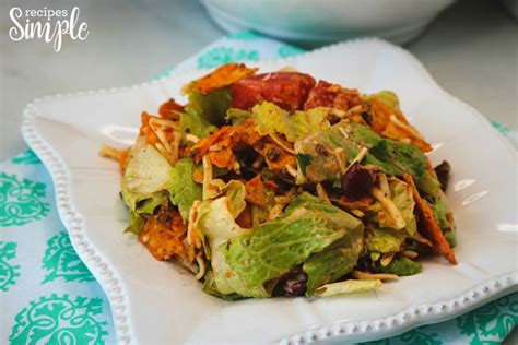 easy-doritos-taco-salad-recipes-simple image