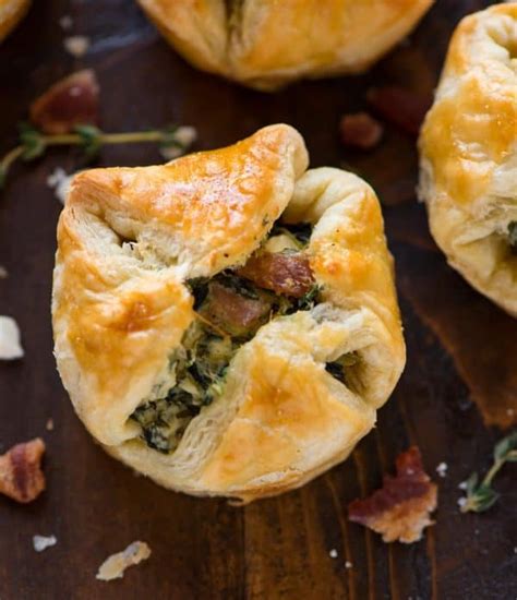 spinach-puffs-with-cream-cheese-bacon-and-feta image