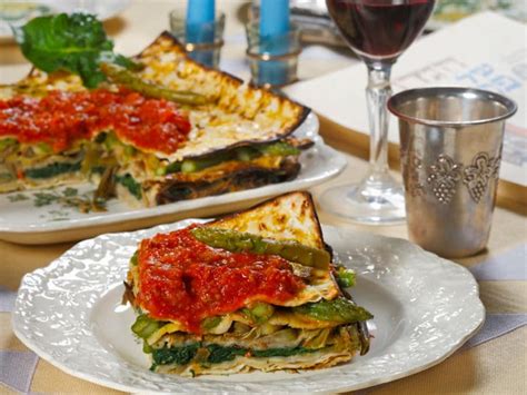 vegetable-matzo-pie-italian-passover-recipe-tori-avey image