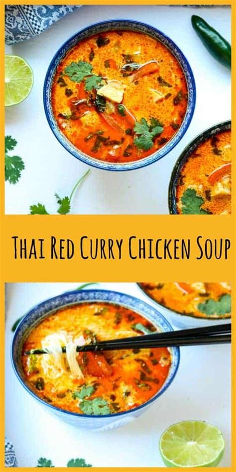 thai-red-curry-chicken-soup-recipe-the-food-blog image