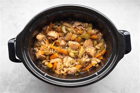 crockpot-chicken-chow-mein-recipe-the-spruce-eats image