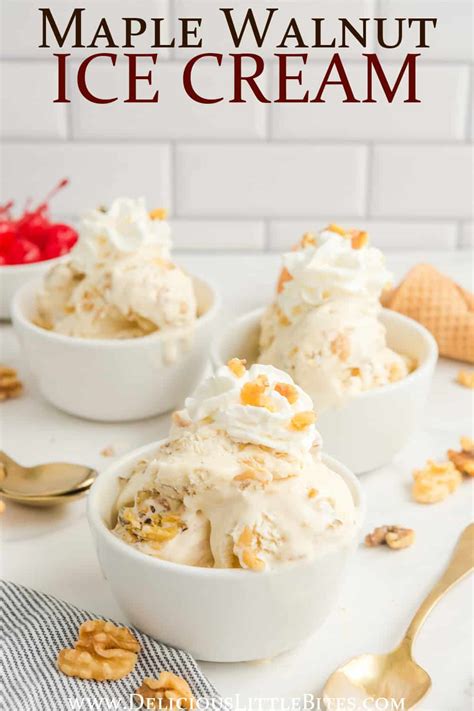 no-churn-maple-walnut-ice-cream-delicious image