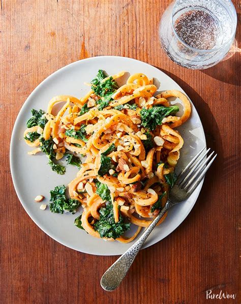 sweet-potato-noodles-with-almond-sauce-purewow image